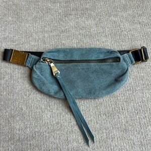 Aimee Kestenberg Denim Leather Bum Bag